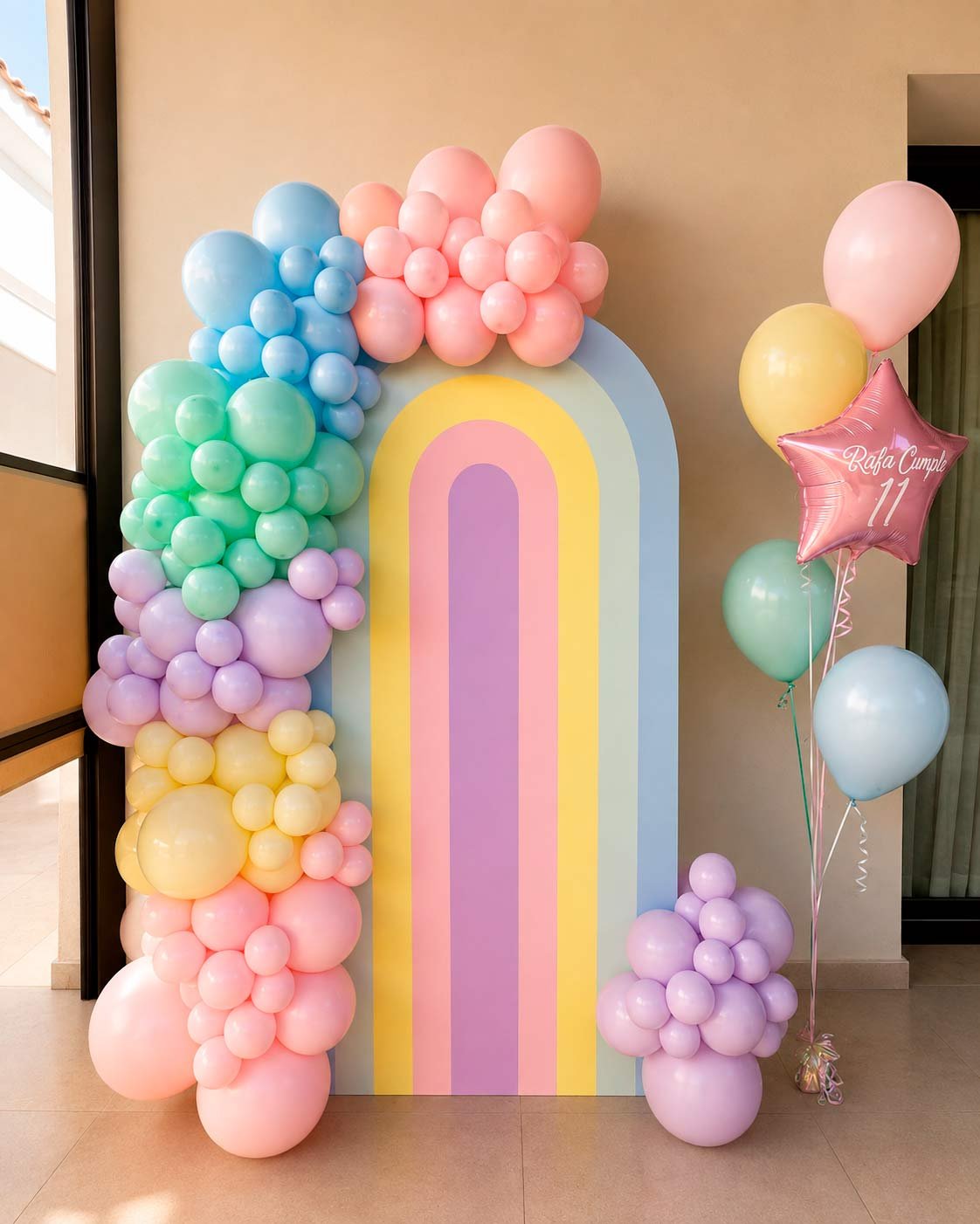 Backdrop de globos
