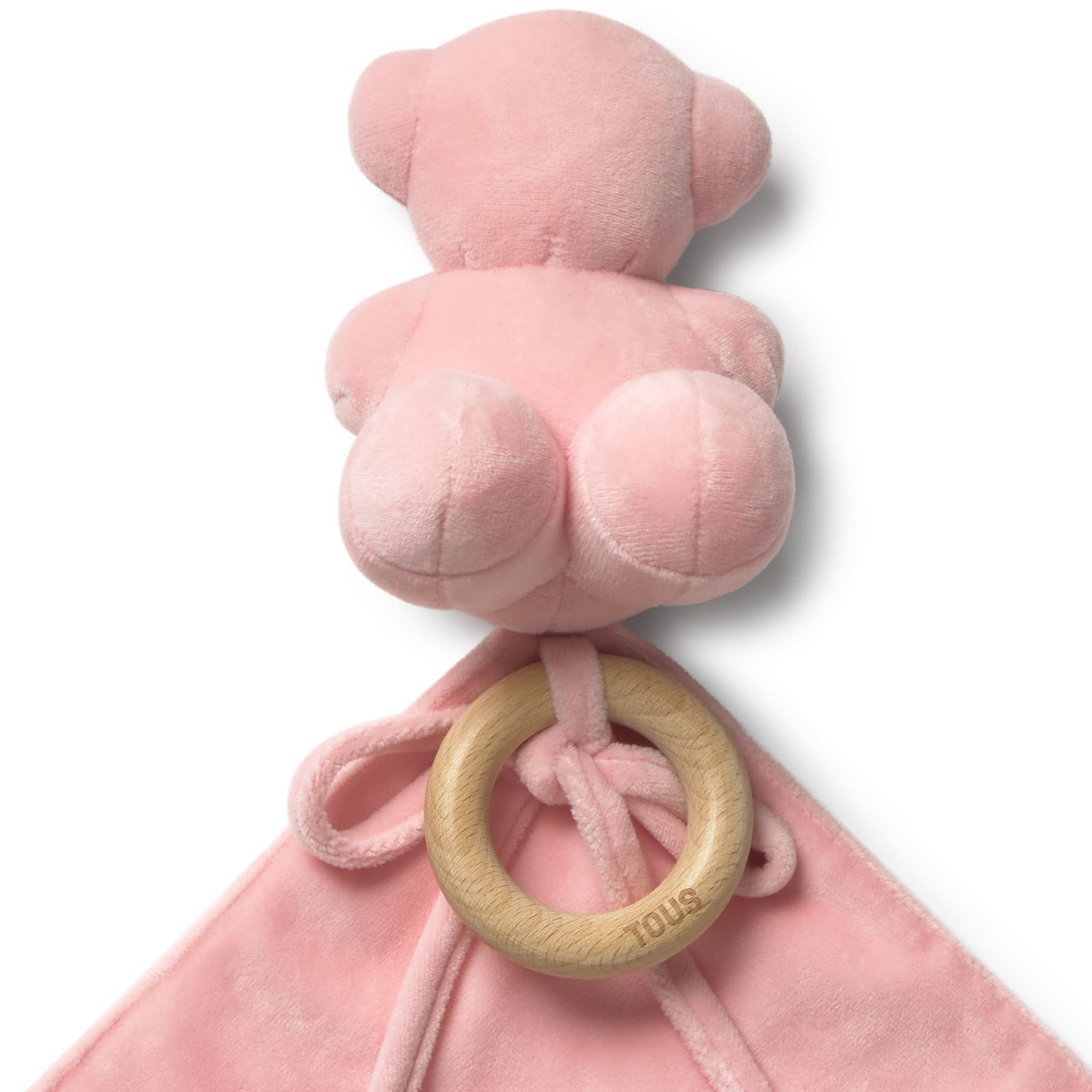 Mantita de compañía de bebé TOUS TBear rosa