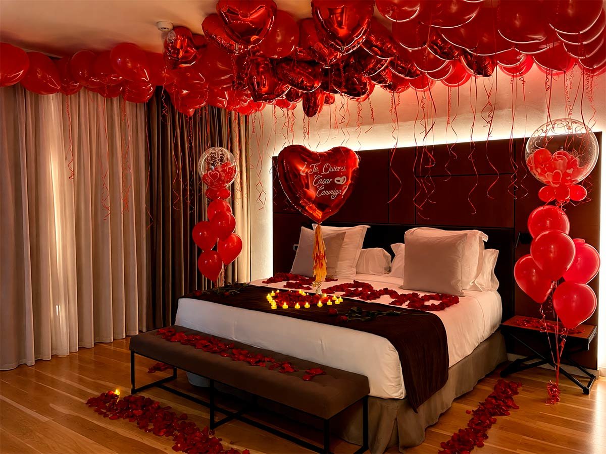 Decoración de pedida de mano