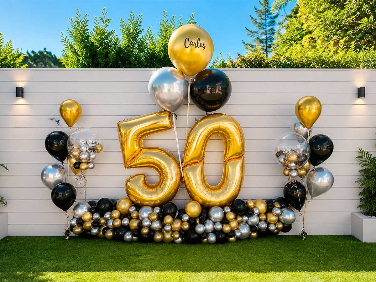 Decoración de 50 cumpleaños