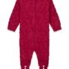 Pijama bebé GUESS con letras en relieve Pijama enterizo bebé GUESS con letras en relieve y pies integrados
