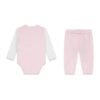 Conjunto bebé GUESS de body y pantalón Conjunto bebé GUESS con body de manga larga y pantalón a juego
