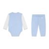 Conjunto bebé GUESS de body y pantalón Conjunto bebé GUESS con body de manga larga y pantalón a juego