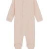 Pijama bebé GUESS enterizo con estampado de osito y pies integrados