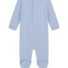 Pijama bebé GUESS enterizo con estampado de osito y pies integrados