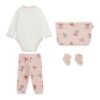 Set regalo bebé GUESS con body, pantalón, calcetines y neceser