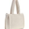 Bolso crema GUESS acolchado con logotipo bordado en relieve