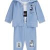 Conjunto bebé GUESS de 3 piezas con chaqueta, pantalón y body de diseño marinero